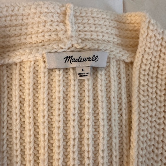 Madewell textural stitch cardigan - Picture 5 of 6